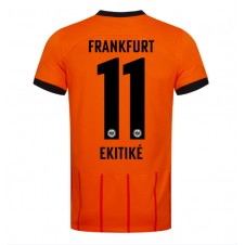 Eintracht Frankfurt Hugo Ekitike #11 Tredjedrakt 2024-25 Kortermet